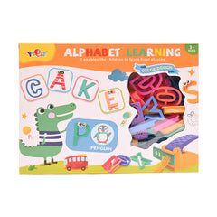 Alphabet Learning Color Dough Set