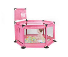 Baby Indoor Playpen (Pink)