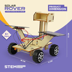 STEM Wooden Construction Kit - Solar Rover