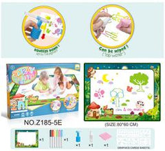 Spray Painting Doodle Mat