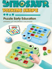 Early Education Dinosaur-Shaped Pairing Game