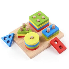 Geometric Shape Sorter Board