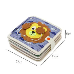Interactive Felt Book for Toddlers (Lion)