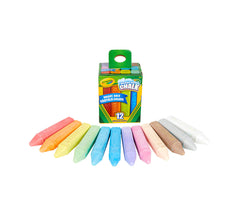 Crayola Washable Sidewalk Chalk (12 Pcs)