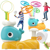Whale Flying Disc Launcher Toy