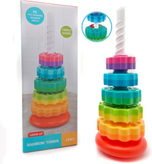 Spinning Rainbow Tower