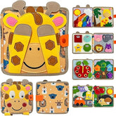 Interactive Felt Book for Toddlers