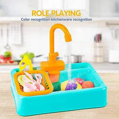 Kitchen Sink Play Set with Running Water