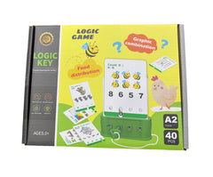 Logic Key Puzzle Toy