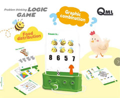 Logic Key Puzzle Toy