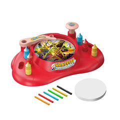 2‑in‑1 Graffiti Drawing Set with Spirograph