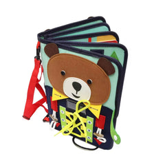 Interactive Felt Book for Toddlers (Bear)
