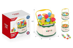Huanger Flower Nails Toy – Planting & Stacking Play Set