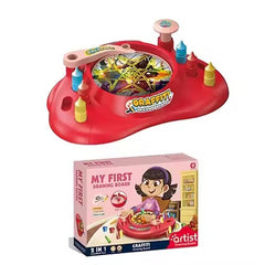 2‑in‑1 Graffiti Drawing Set with Spirograph