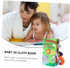 Baby Cloth Book - Jungly Tails
