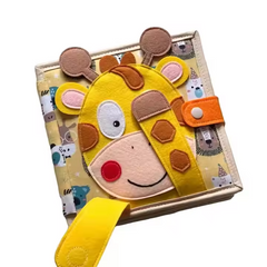 Interactive Felt Book for Toddlers