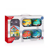 Huanger Traffic Play Mat with Cartoon Vehicles