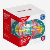 Huanger Soft Silicone Rattle & Sensory Teether Toy