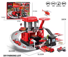 Fire Rescue Parking Lot