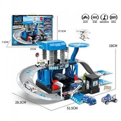 Police Station Parking Lot