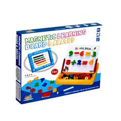 Magnetic Learnings Board and Abacus