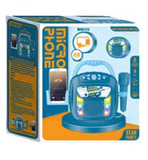 Bluetooth Music Speaker with Lights & Microphone