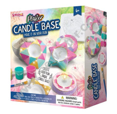 Plaster Candle Base Kit