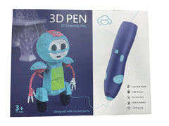 3D Drawing Pen for Kids (With Extra Filaments Pack)