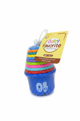 Baby Favorite colorful educational stacking cups set 6 months plus