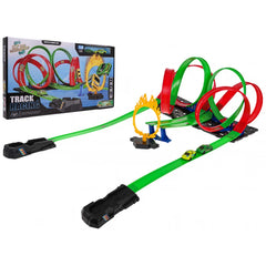 Mega Launcher Race Track Playset