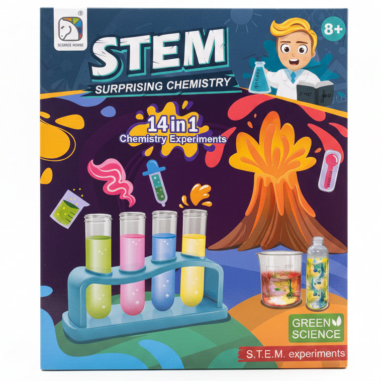 Science Horse STEM Surprising Chemistry 14 in 1 experiments