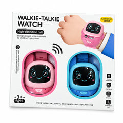 Kids Walkie-Talkie Watch set with pink and blue watches