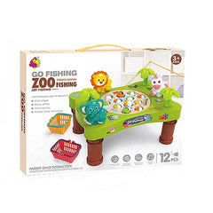 Rotating Fishing Game with Music - Zoo Theme