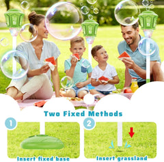 Street Lamp Bubble Machine (Blue)