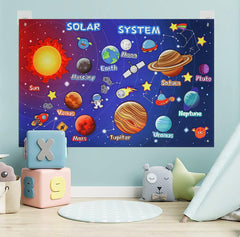 Outer Space Felt Board Kit – Solar System