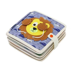 Interactive Felt Book for Toddlers (Lion)