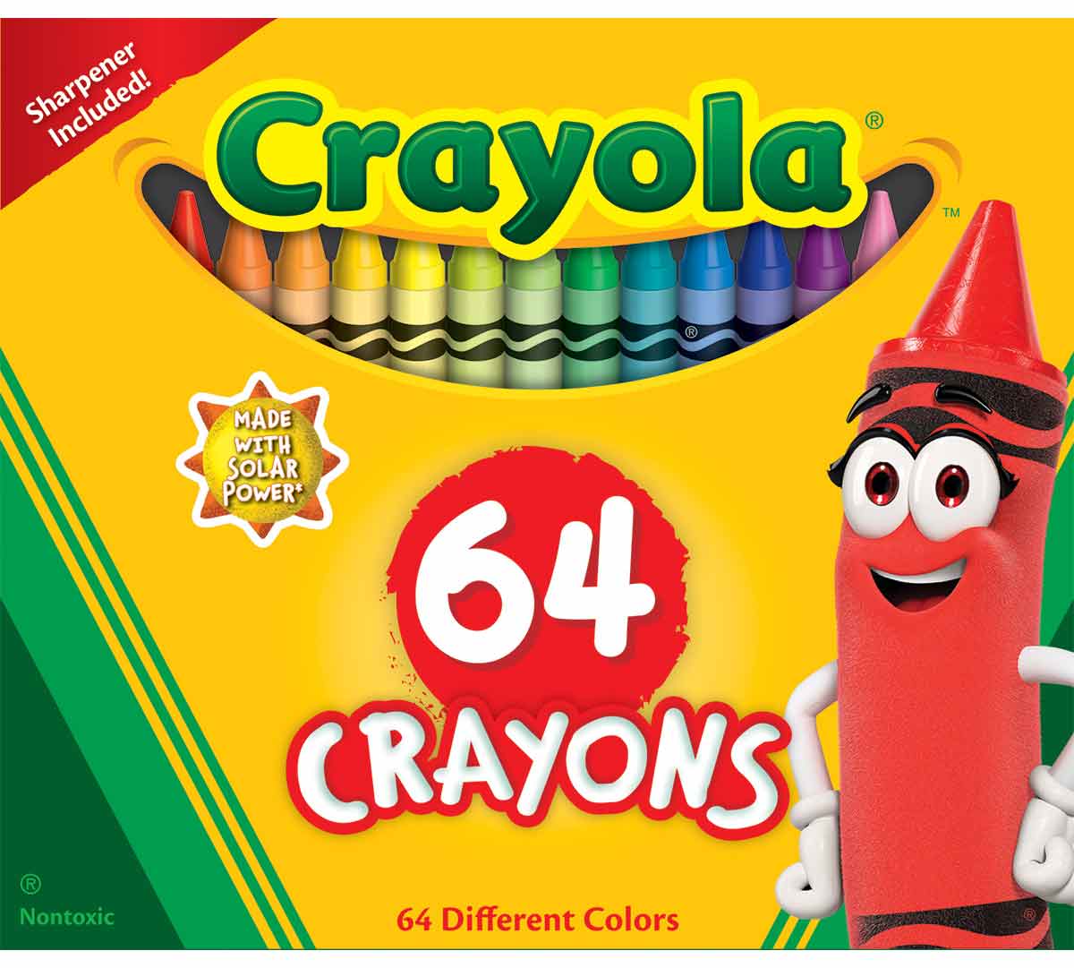 Crayola Crayons 64 Pcs