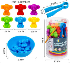 Colorful Counting Bears with Matching Cups