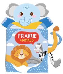 Prairie Animals Soft Cloth Baby Book