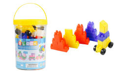 Building Blocks Bucket - 55 Pcs