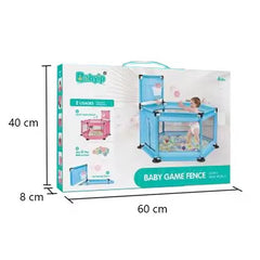 Baby Indoor Playpen (Pink)