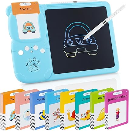 Flash Card Reader with LCD Drawing Tablet