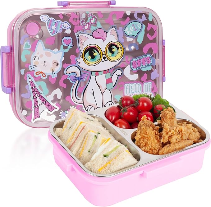 Cartoon Lunch Box - Stainless Steel