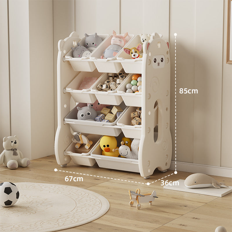 Kids Toys Storage Rack with Organizer Bins