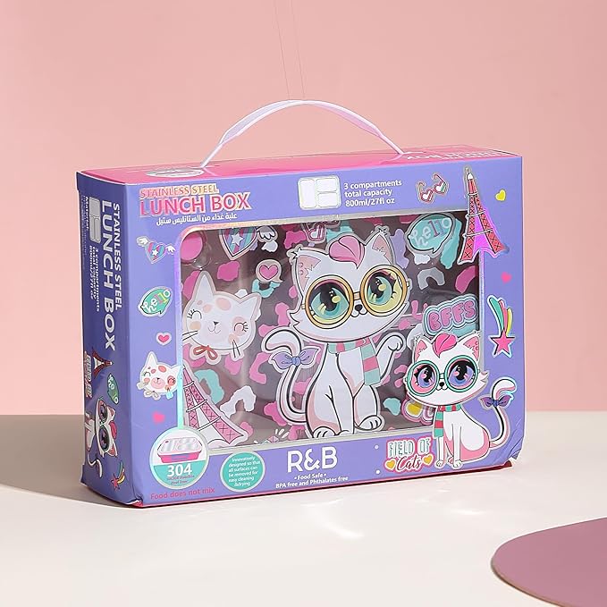 Cartoon Lunch Box - Stainless Steel