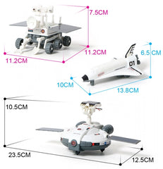 3‑in‑1 Solar Space Exploration Fleet Kit