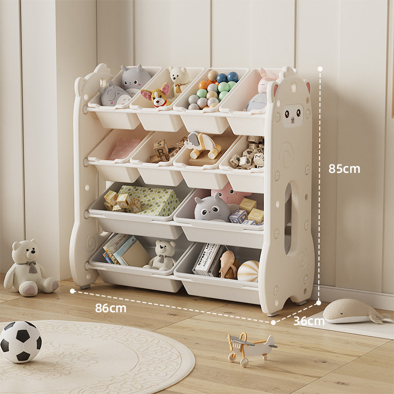 Kids Toys Storage Rack with Organizer Bins