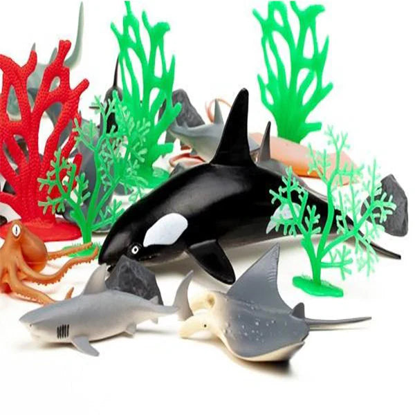 30 pcs Ocean Animal Playset