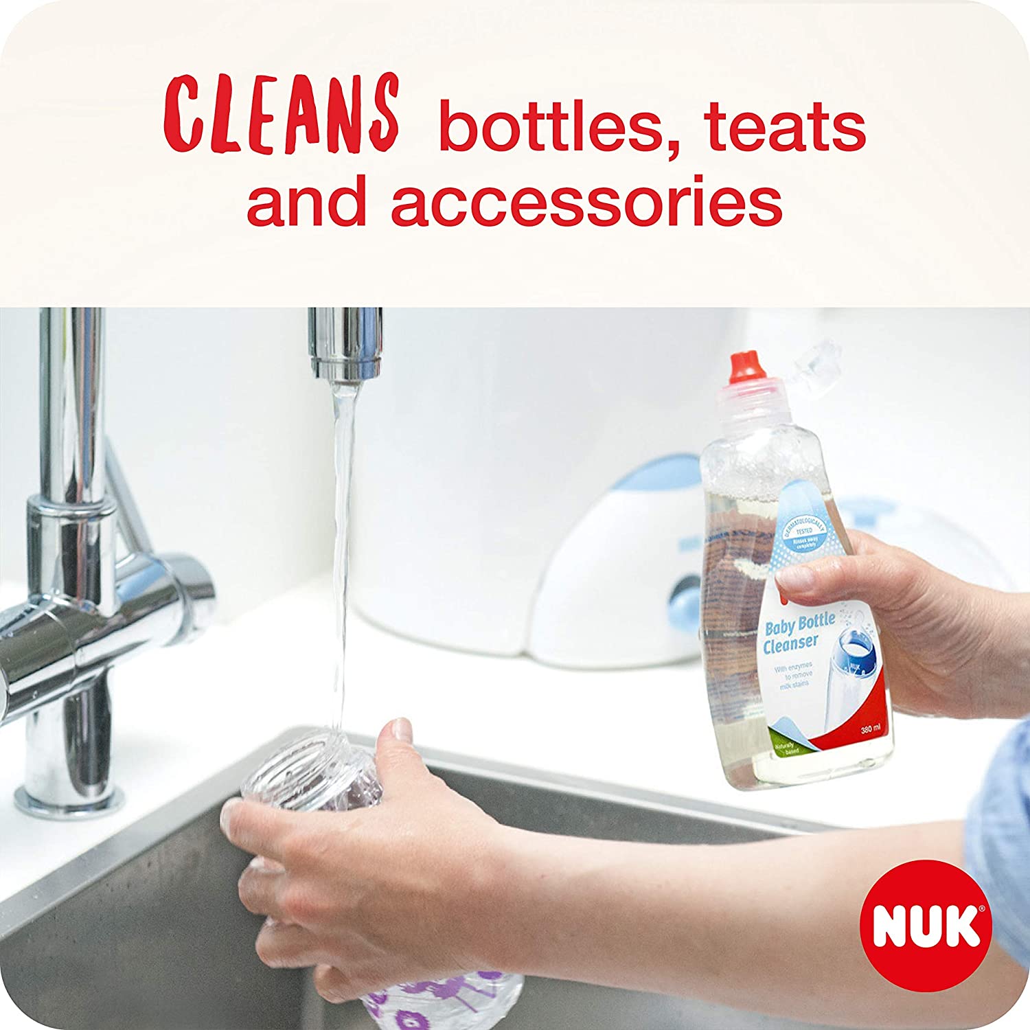 NUK Baby Bottle Cleanser 380ml