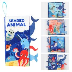 Seabed Animals 3D Soft Cloth Book
